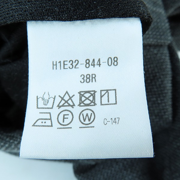 実際に弊社で買取させて頂いたMACKINTOSH PHILOSOPHY/マッキントッシュ セットアップ　H1E32-844-08/H1R70-844-08/38R/38の画像 3枚目