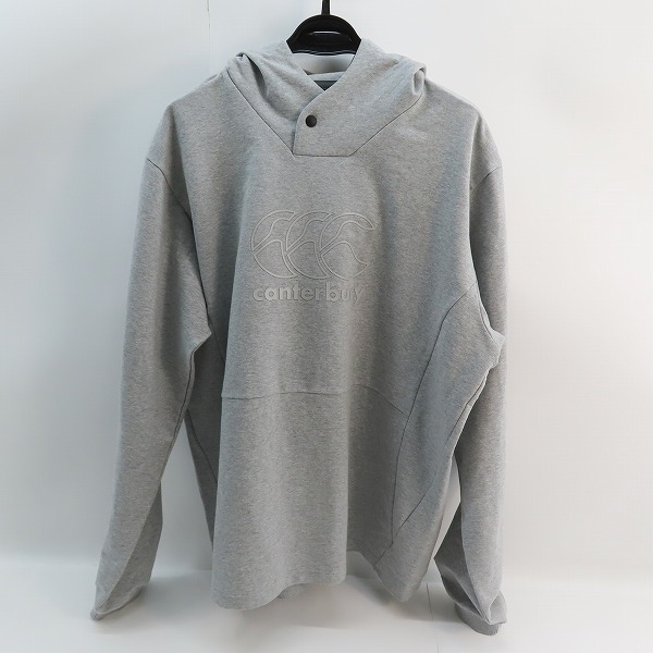 実際に弊社で買取させて頂いた【未使用】canterbury/カンタベリー アールプラス クロスオーバープルオーバーフーディ/パーカー/RP425080B/4L