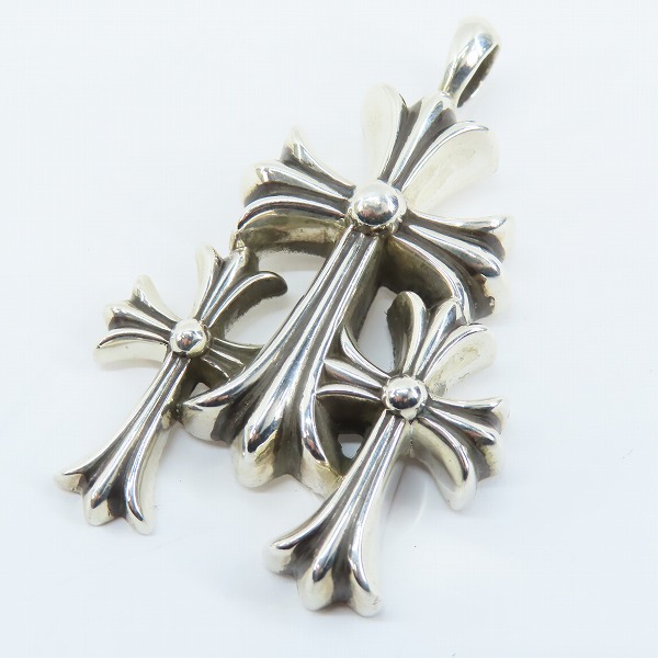 実際に弊社で買取させて頂いたCHROME HEARTS/クロムハーツ 3 CH CRS SML トリプルCHクロススモール