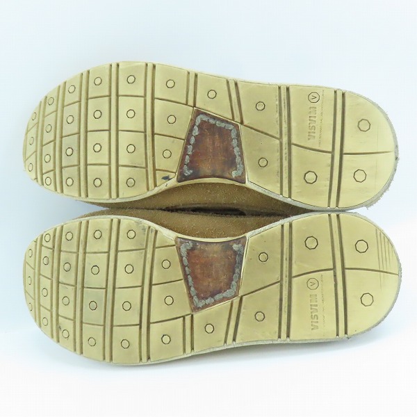 実際に弊社で買取させて頂いたVISVIM/ビズビム スエード デッキ スニーカー ベージュ系/11の画像 2枚目