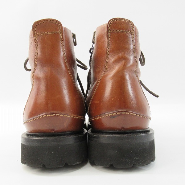 実際に弊社で買取させて頂いたBUTTERO/ブッテロ サイドジップ レザートレッキング ブーツ ブラウン B4950/42の画像 1枚目