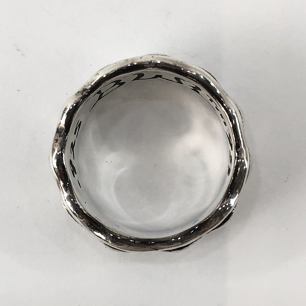 実際に弊社で買取させて頂いたBill Wall Leather/BWL/ビルウォールレザー ミニクロスリング/21号の画像 5枚目