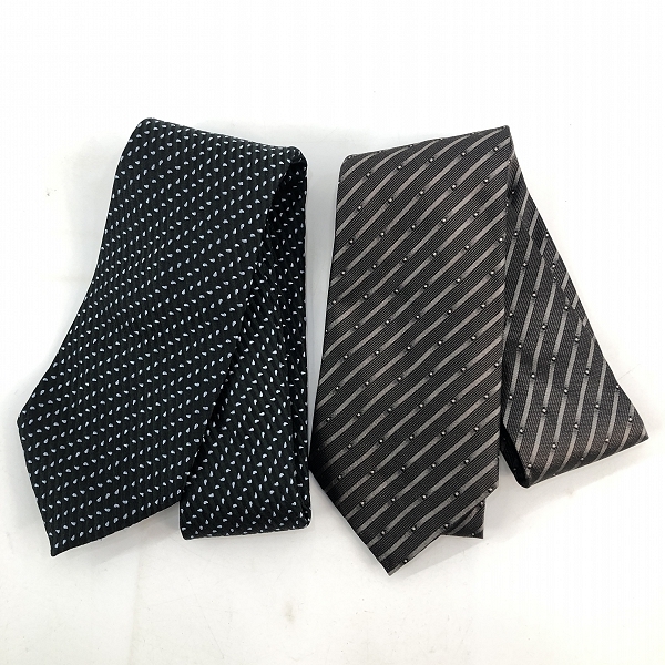 実際に弊社で買取させて頂いたARMANI COLLEZIONI/アルマーニ コレッツォーニ ネクタイ 2点セット