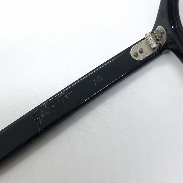 実際に弊社で買取させて頂いたJULIUS TART OPTICAL/ジュリアスタートオプティカル メガネフレーム/アイウェア PL-002A ARの画像 6枚目