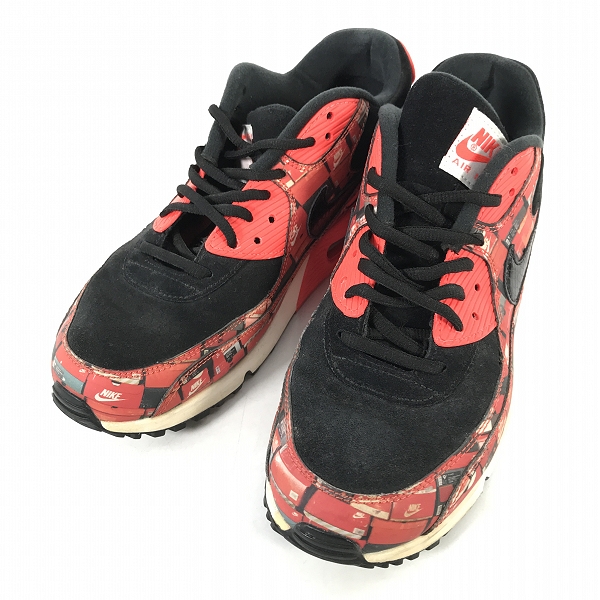 実際に弊社で買取させて頂いた(2)NIKE×atmos/ナイキ×アトモス AIR MAX 90 PRNT WE LOVE NIKE/エアマックス90 プリント AQ0926-001/28