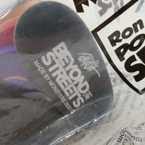 実際に弊社で買取させて頂いた【未開封】Ron English/ロンイングリッシュ Charlie Mask Grin/チャーリー・マスク・グリン フィギュア BTS限定版の画像 3枚目