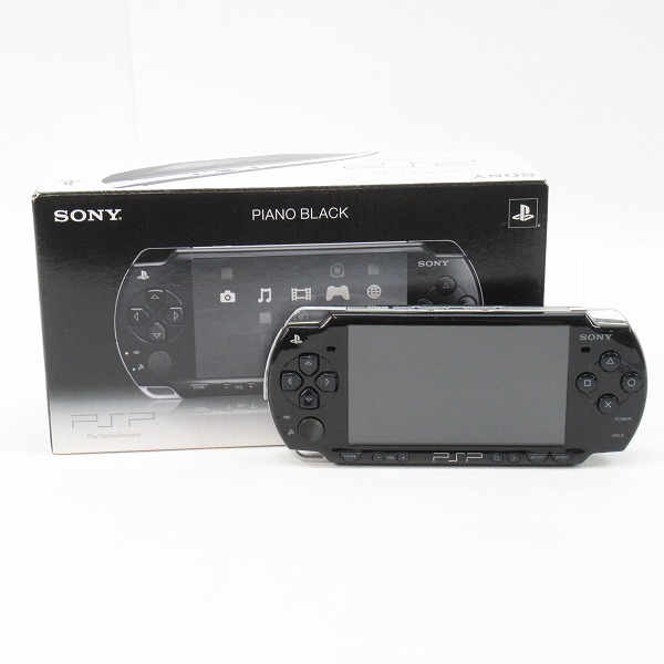 実際に弊社で買取させて頂いたSONY/ソニー PSP/プレイステーションポータブル 本体 PSP-2000 ピアノ・ブラック【難有り/簡易動作確認済】