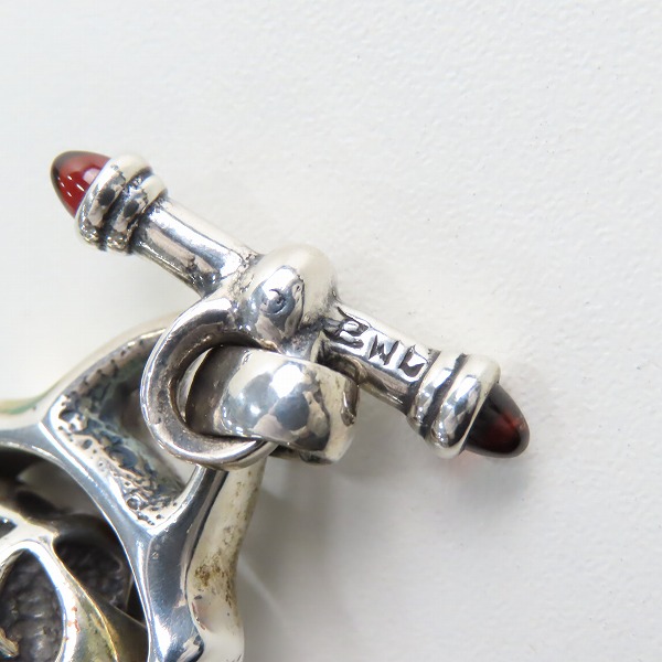 実際に弊社で買取させて頂いたBill Wall Leather/BWL/ビルウォールレザー ゴシッククロス スピナー ロール ペンダントトップ ｗ/Tバーの画像 5枚目