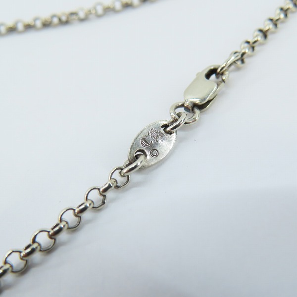 実際に弊社で買取させて頂いたCHROME HEARTS/クロムハーツ 24インチ ロールチェーン/ネックチェーン ネックレスの画像 1枚目