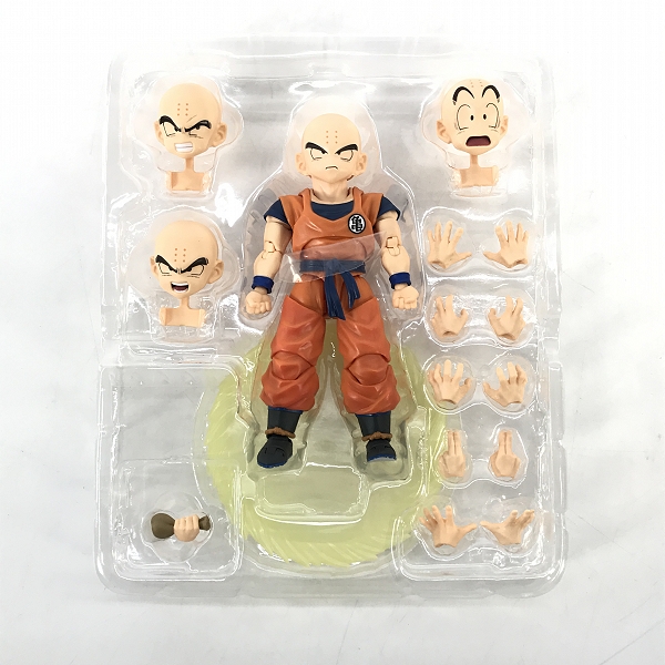 実際に弊社で買取させて頂いたBANDAI/バンダイ S.H.FiguartsドラゴンボールZ クリリン 地球人最強の男の画像 1枚目