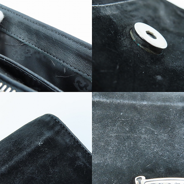 実際に弊社で買取させて頂いた【インボイス原本】CHROME HEARTS/クロムハーツ JUDY ジュディ ウォレットの画像 7枚目