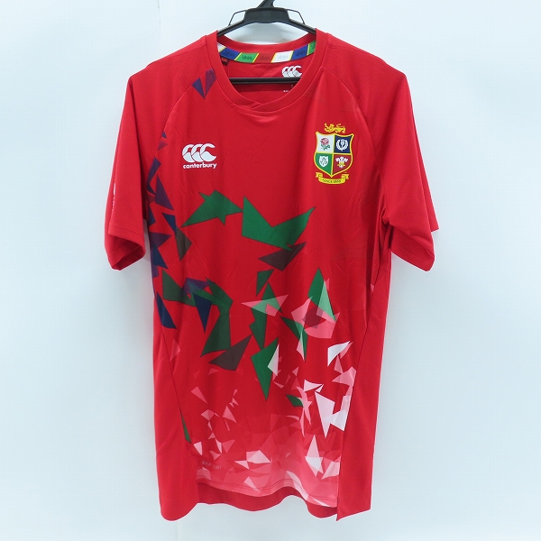 実際に弊社で買取させて頂いた(1)【未使用】CANTERBURY/カンタベリー ブリティッシュ＆アイリッシュ ライオンズ ラグビー Tシャツ QA004733/S