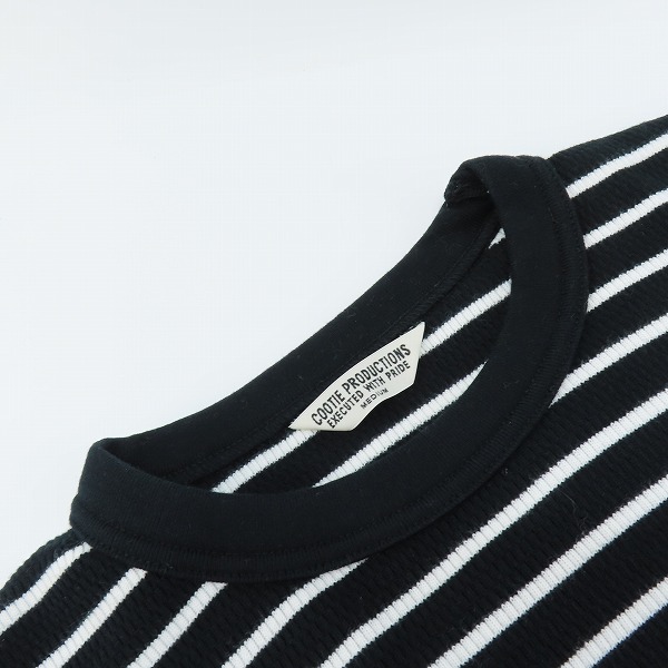 実際に弊社で買取させて頂いたCOOTIE PRODUCTIONS/クーティープロダクションズ ボーダー 長袖Tシャツ/Mの画像 5枚目