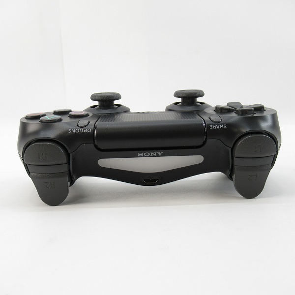実際に弊社で買取させて頂いたSONY/ソニー PlayStation4/PS4 DUALSHOCK4 ワイヤレスコントローラー CUH-XCT2J ジェットブラック【簡易動作確認済】の画像 3枚目