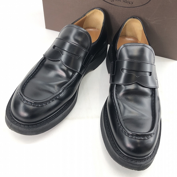 実際に弊社で買取させて頂いたChurch's/チャーチ LYNTON ROIS/ロイスカーフレザー ローファー/8.5
