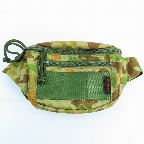 実際に弊社で買取させて頂いたBRIEFING/ブリーフィング 迷彩柄ボディバッグ
