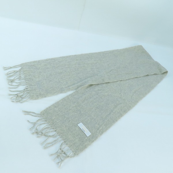 実際に弊社で買取させて頂いたChloe/クロエ ロゴ刺繍 カシミア100% マフラー の画像 1枚目