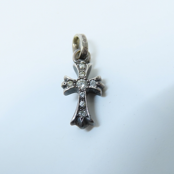 実際に弊社で買取させて頂いたCHROME HEARTS/クロムハーツ ベビーファットチャーム ｗ/アフターパヴェダイヤ の画像 1枚目