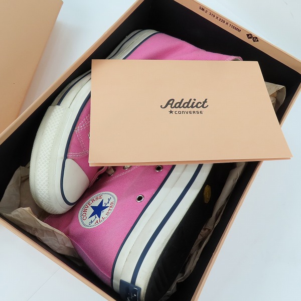 実際に弊社で買取させて頂いたCONVERSE/コンバース ADDICT/アディクト チャックテイラー キャンバス ハイ スニーカー 1CK714/26.5の画像 8枚目