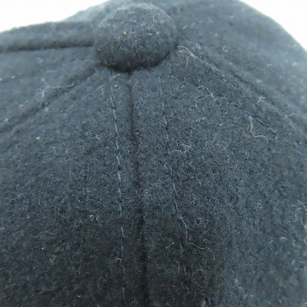 実際に弊社で買取させて頂いたBRIEFING GOLF/ブリーフィング ゴルフ ウール メルトン キャップ BRG213M91の画像 8枚目