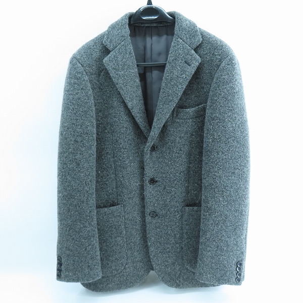 実際に弊社で買取させて頂いたSHIPS/シップス ARDITES ウール テーラードジャケット グレー 54