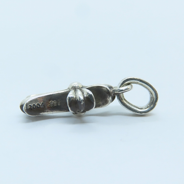 実際に弊社で買取させて頂いたCHROME HEARTS/クロムハーツ CRS BBY FAT/CHクロス ベビーファットチャームの画像 3枚目