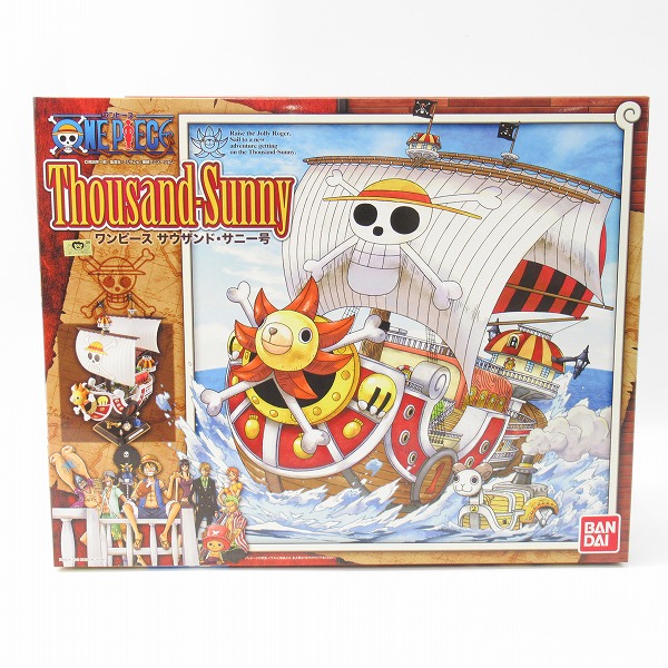 実際に弊社で買取させて頂いた【未組立】BANDAI/バンダイ ONE PIECE/ワンピース サウザンド・サニー号 プラモデル