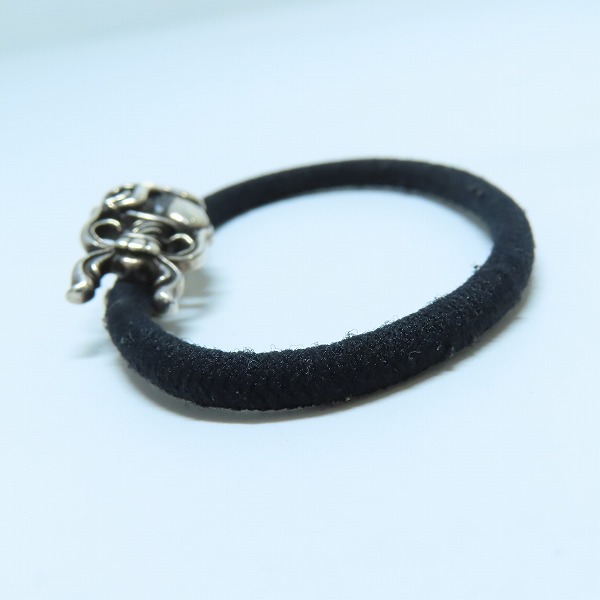 実際に弊社で買取させて頂いたCHROME HEARTS/クロムハーツ ダガーハート コンチョ ヘアゴム/ヘアバンドの画像 3枚目