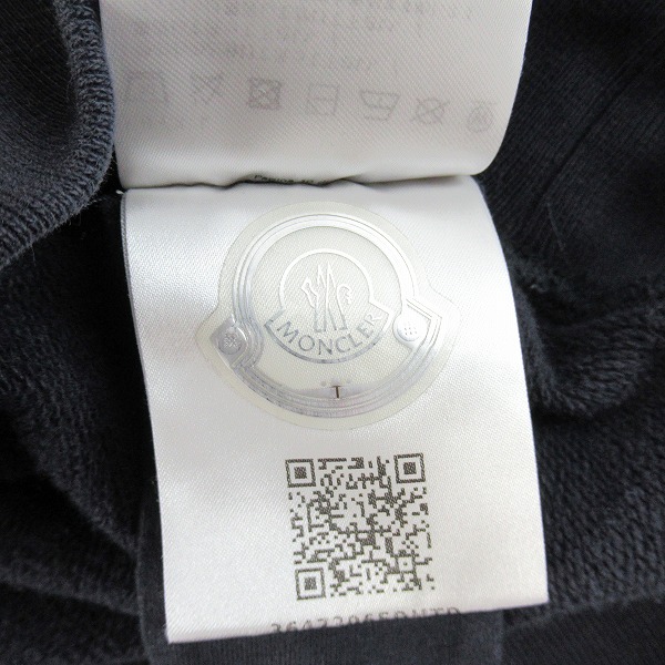 実際に弊社で買取させて頂いた【JPタグ】MONCLER/モンクレール FELPA GIROCOLLO ロゴ スウェット/トレーナー I10918G00005/Lの画像 5枚目