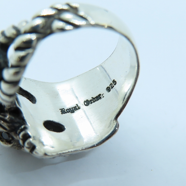 実際に弊社で買取させて頂いたROYAL ORDER/ロイヤルオーダー PANTHER/パンサー リング/22号の画像 6枚目