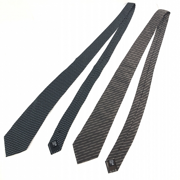 実際に弊社で買取させて頂いたARMANI COLLEZIONI/アルマーニ コレッツォーニ ネクタイ 2点セットの画像 4枚目
