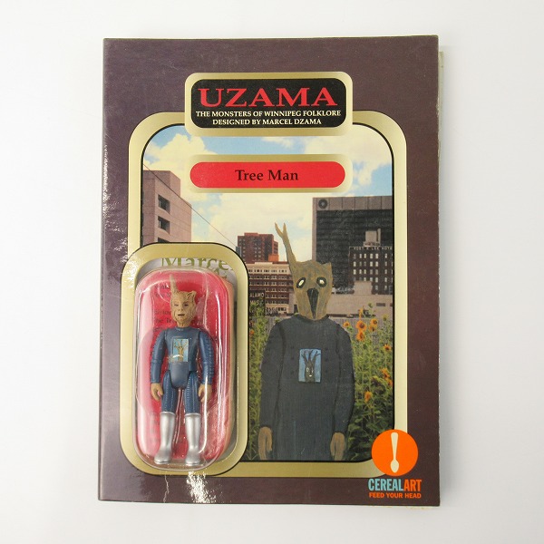 実際に弊社で買取させて頂いた【未開封】CEREALART/シリアルアート UZAMA CLOUDINUS/Tree Man/Evil Ugolinor フィギュア 3体セットの画像 3枚目