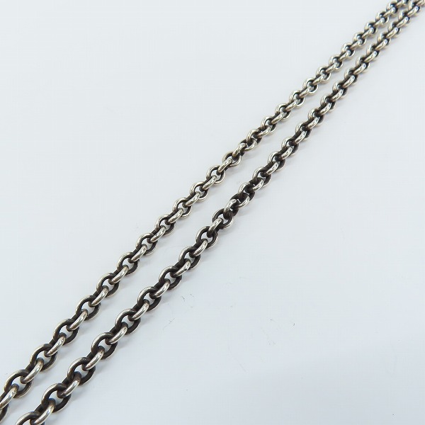 実際に弊社で買取させて頂いたCHROME HEARTS/クロムハーツ NEチェーン ネックレス 18インチの画像 3枚目