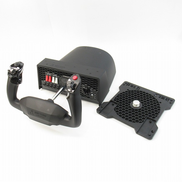 実際に弊社で買取させて頂いたハニカムエアロノーティカル アルファ フライト コントロールズ XPC ヨーク＆スイッチパネル コントローラー 【通電確認済】