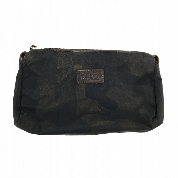 実際に弊社で買取させて頂いたFelisi/フェリージ ナイロン×レザー ポーチ/512