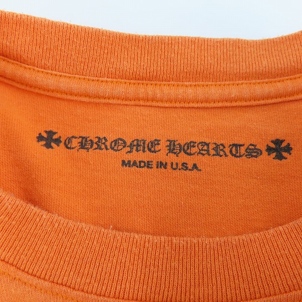 実際に弊社で買取させて頂いた【JPタグ】CHROME HEARTS/クロムハーツ 21AW VINE DGR T-SHIRTS プリントTシャツ 2212 304 0462/XLの画像 2枚目