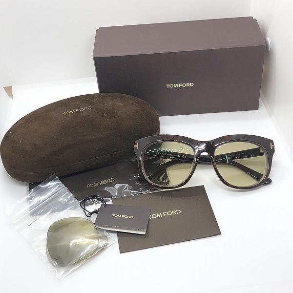 実際に弊社で買取させて頂いたTOM FORD/トムフォード サングラスフレーム/アイウェア TF9258 の画像 9枚目