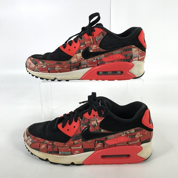 実際に弊社で買取させて頂いた(1)NIKE×atmos/ナイキ×アトモス AIR MAX 90 PRNT WE LOVE NIKE/エアマックス90 プリント AQ0926-001/28の画像 3枚目