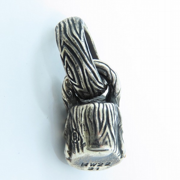 実際に弊社で買取させて頂いた【ギャラ付き】STARLINGEAR/スターリンギア マイクロハチェットマン Copper axe 2022 ハロウィン ペンダント トップの画像 2枚目