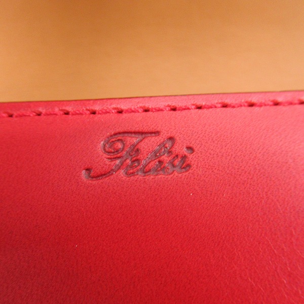 実際に弊社で買取させて頂いたFelisi/フェリージ コロコロ レザー 長財布/ロングウォレット 3005の画像 6枚目