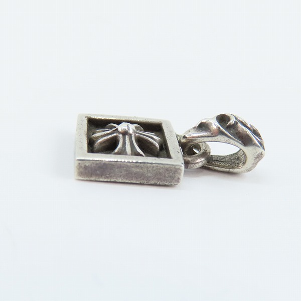 実際に弊社で買取させて頂いたCHROME HEARTS/クロムハーツ フレームドCHプラスチャーム/ペンダントトップの画像 3枚目