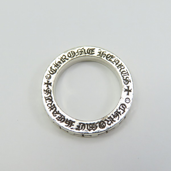 実際に弊社で買取させて頂いた【インボイス原本】CHROME HEARTS/クロムハーツ 3mm スペーサーリング FUCK YOU ｗ/2ダイヤ/8号の画像 1枚目