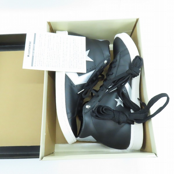 実際に弊社で買取させて頂いたCONVERSE×MASTERMIND/コンバース×マスターマインド PRO LEATHER HI/プロレザーハイ 34200960/28.0の画像 8枚目