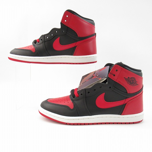 未使用】NIKE/ナイキ AIR JORDAN 1 HIGH 85 BRED（2025）/エア 