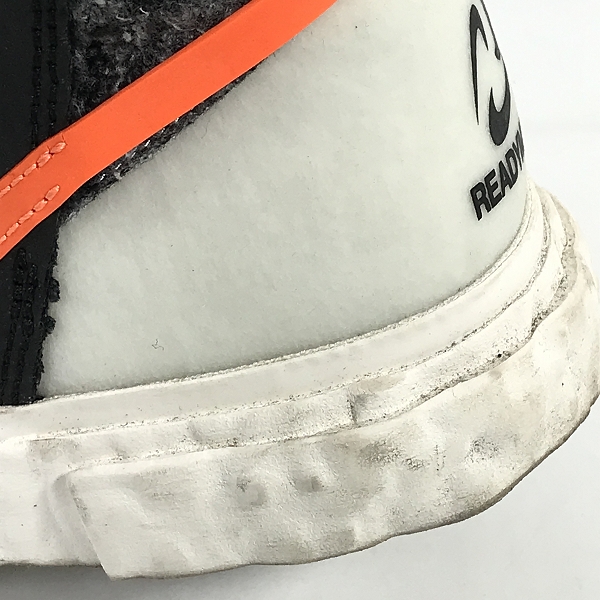 実際に弊社で買取させて頂いたNIKE×READYMADE/ナイキ×レディメイド BLAZER MID BLACK ブレーザー ミッド CZ3589-001/26.5の画像 7枚目
