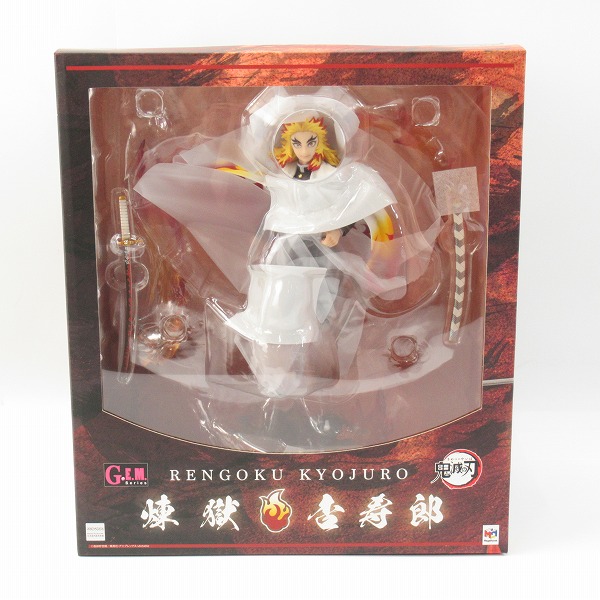 実際に弊社で買取させて頂いた【未開封】メガハウス G.E.M.シリーズ 鬼滅の刃 煉獄杏寿郎 フィギュアの画像 1枚目