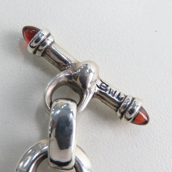 実際に弊社で買取させて頂いたBill Wall Leather/BWL/ビルウォールレザー フイッシュ フック ペンダント トップ w/Tバーの画像 5枚目