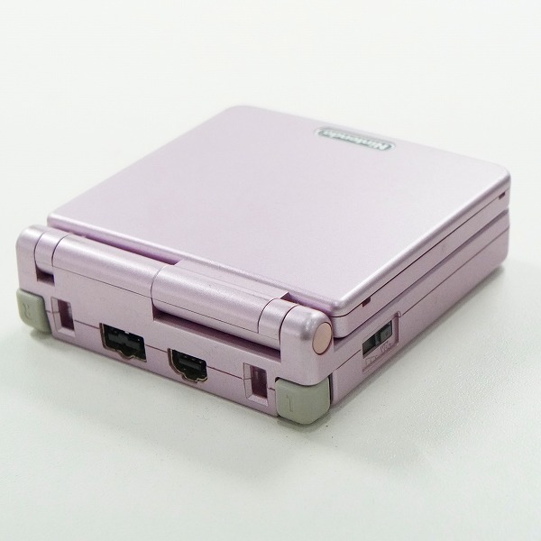 実際に弊社で買取させて頂いた 任天堂/Nintendo/ニンテンドー ゲームボーイアドバンスSP 本体 AGS-001 パールピンク 動作未確認 の画像 7枚目