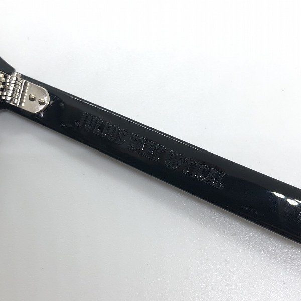 実際に弊社で買取させて頂いたJULIUS TART OPTICAL/ジュリアスタートオプティカル メガネフレーム/アイウェア  PL-003A の画像 4枚目