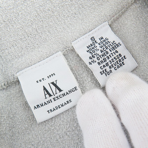 実際に弊社で買取させて頂いたARMANI EXCHANGE/アルマーニエクスチェンジ トップス Sの画像 2枚目